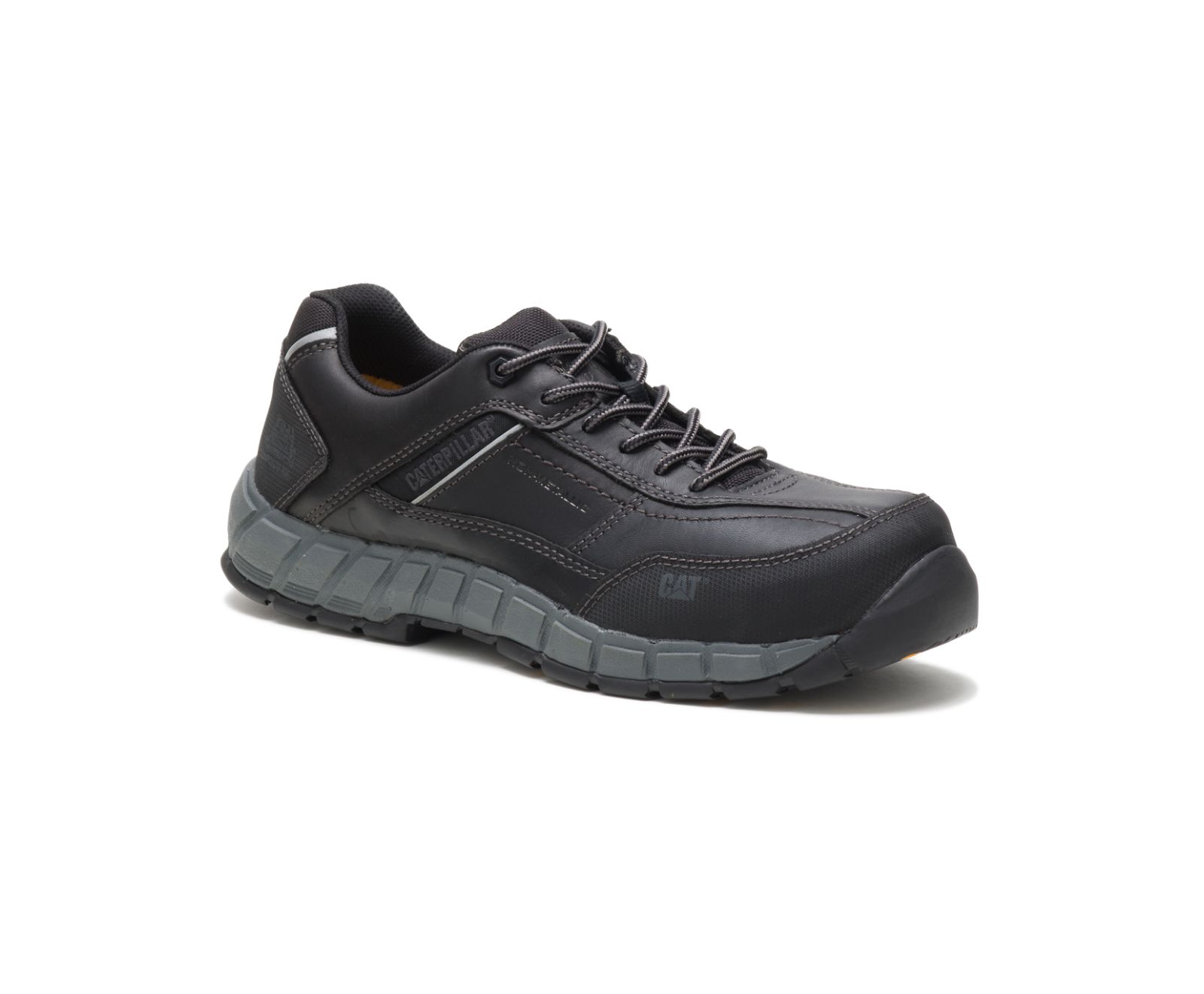 Streamline Leather Composite Toe Work Shoes