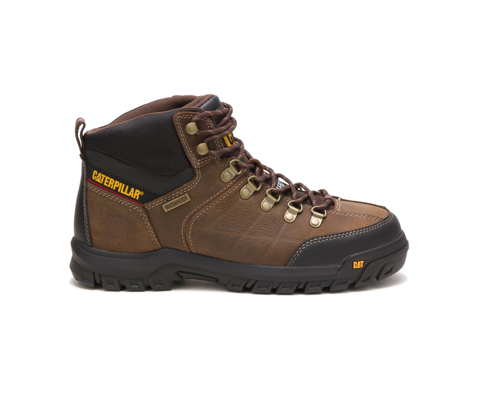 Threshold Waterproof Steel Toe Work Boots [caterpillar Shoes1346]