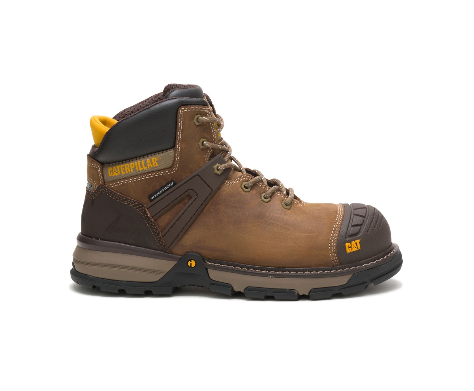 Excavator Superlite Waterproof Nano Toe Work Boots [caterpillar Shoes1429]