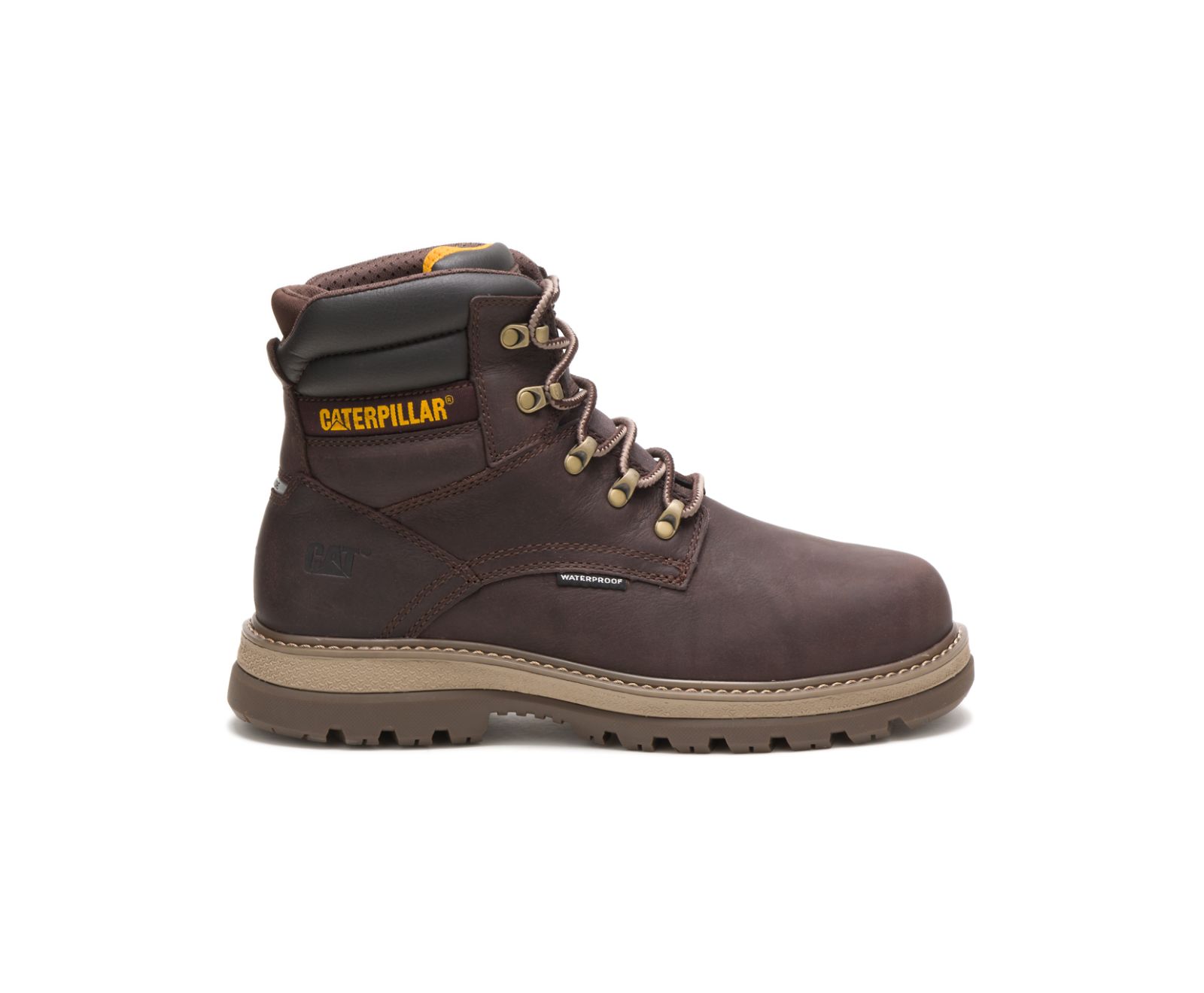 Fairbanks 6" Waterproof Steel Toe Work Boots [caterpillar Shoes1544]