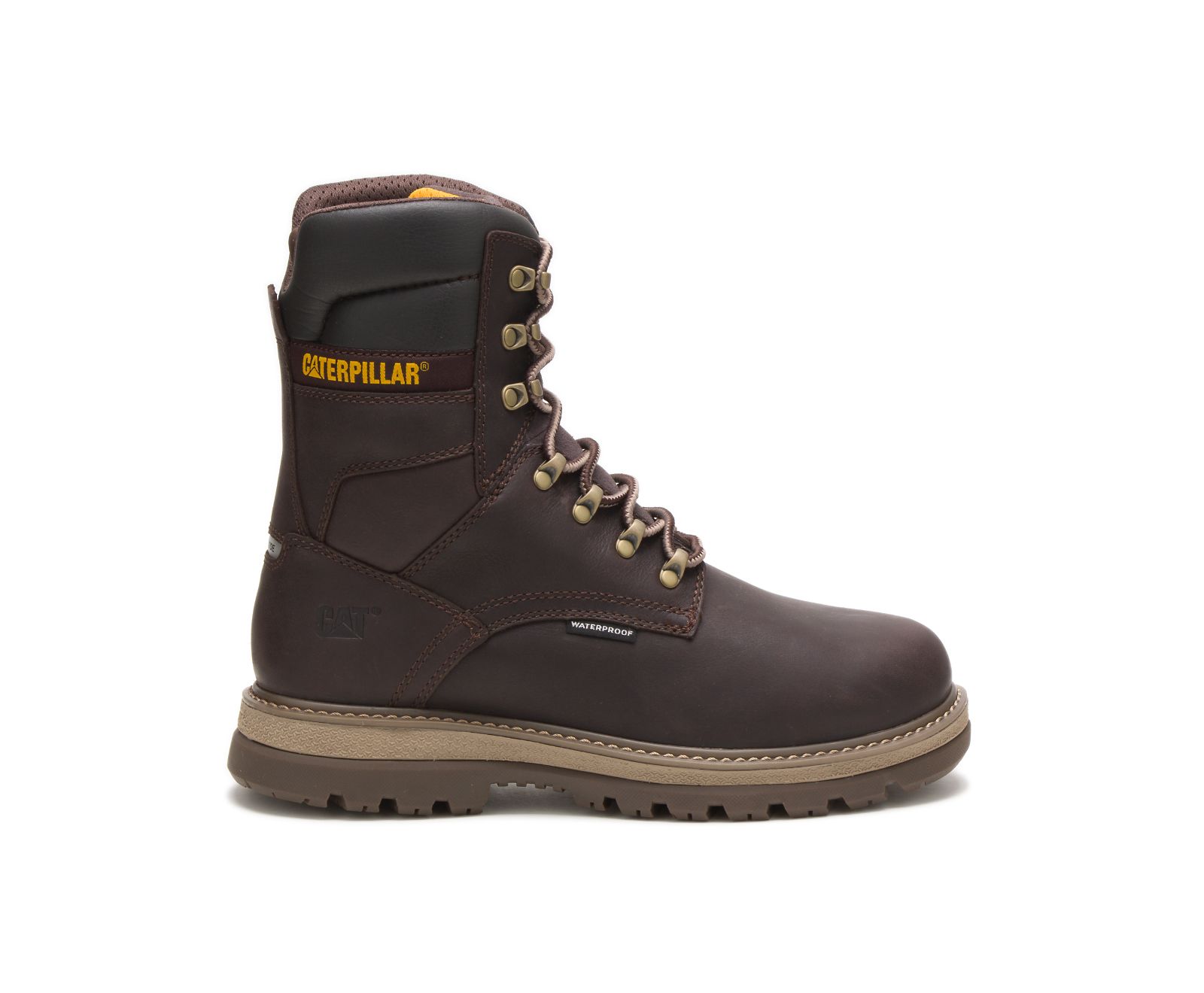 Fairbanks 8" Waterproof TX Steel Toe Work Boots [caterpillar Shoes1337]
