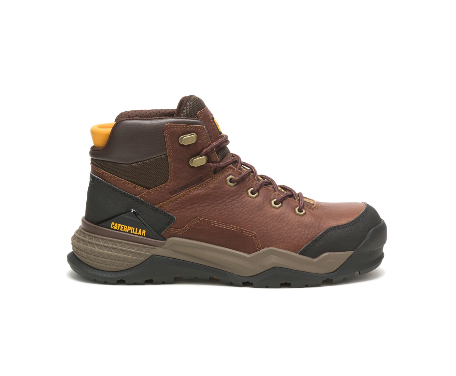 Provoke Mid Waterproof Alloy Toe Work Boots [caterpillar Shoes1443]