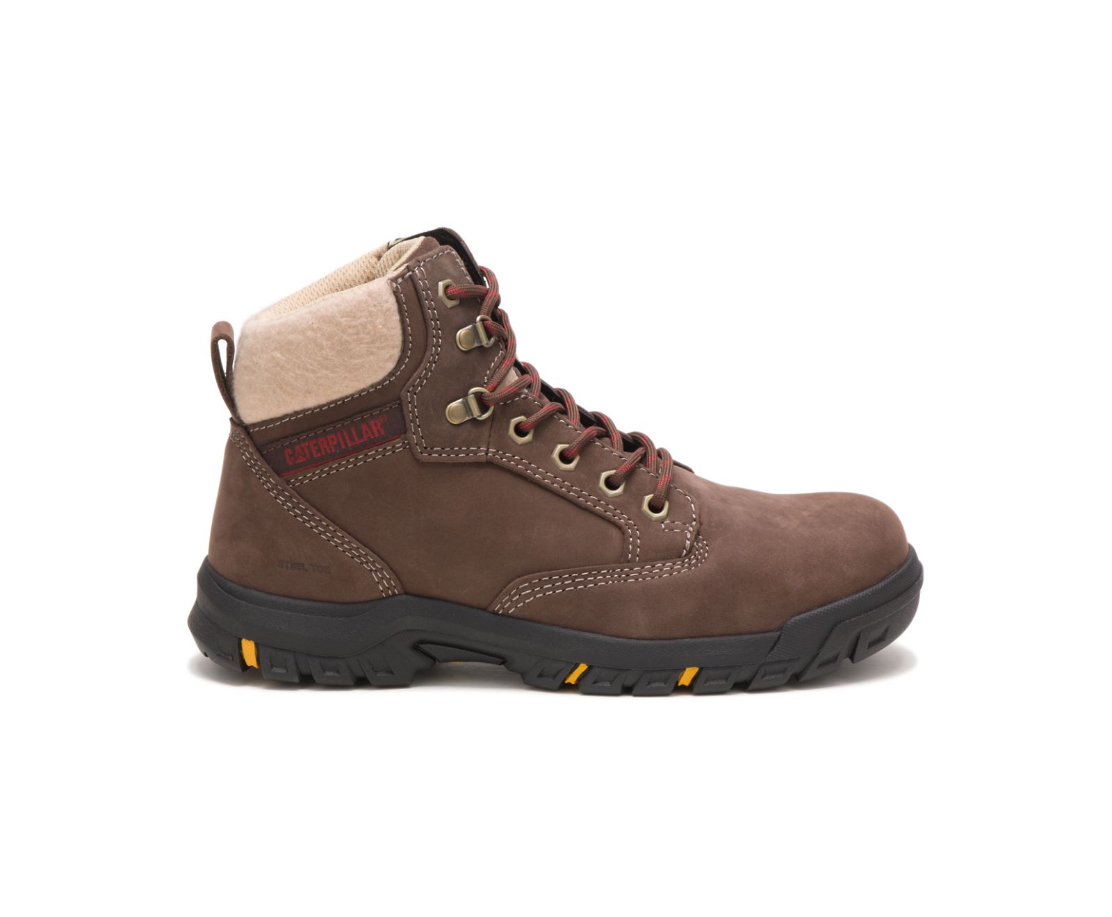 Tess Steel Toe Work Boots [caterpillar Shoes1799]