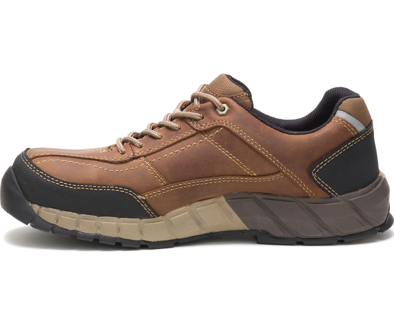 Streamline Leather Composite Toe Work Shoes