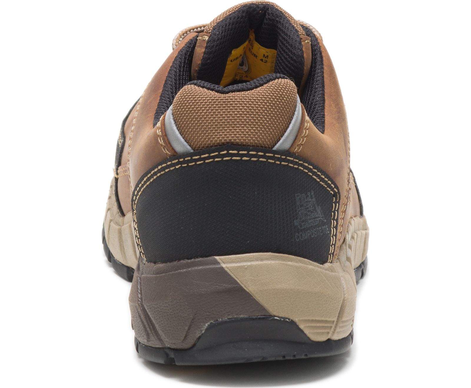 Streamline Leather Composite Toe Work Shoes