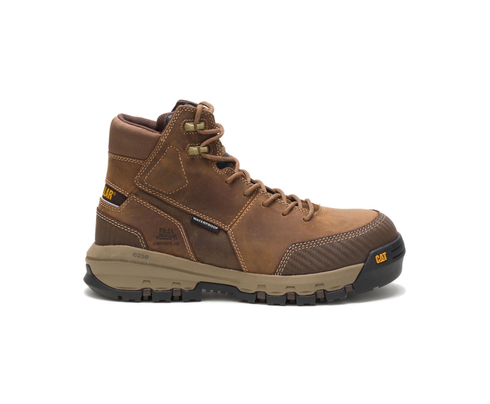 Device Waterproof Composite Toe Work Boots [caterpillar Shoes1355]